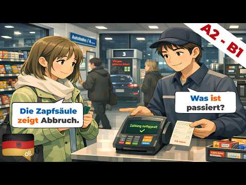 Deutsch Dialogen (A2-B1) | Hören & Sprechen | Wortschatz & Geschichten | Deutsch Lernen