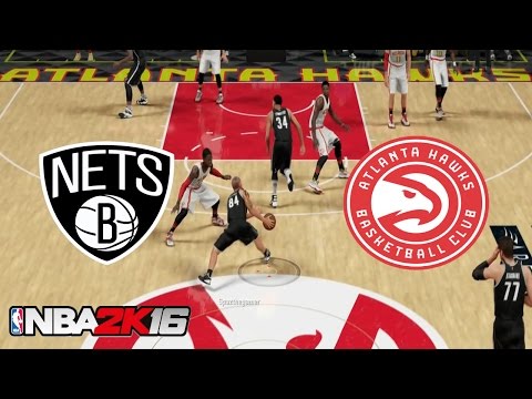Atlanta Hawks Win Highlights (NBA2K16)