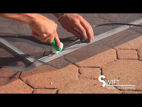 How to Replace Flyscreen Mesh - DIY