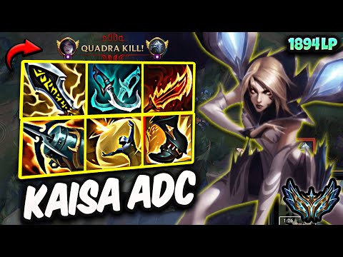 Kaisa vs Ezreal ADC ( 16/3/9 ) Korea Challenger 1,894 LP | Patch 25.22