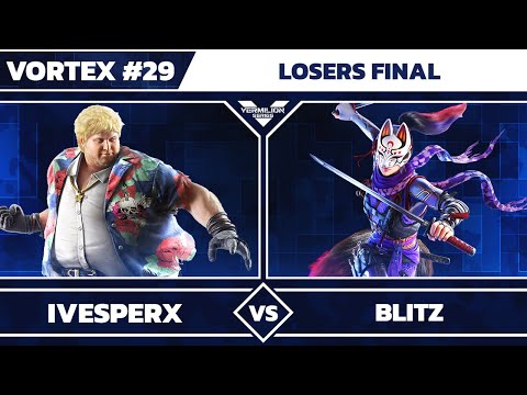 [Vortex #29] MTS | iVesperX vs BLITZ - Losers Final - Tekken 7