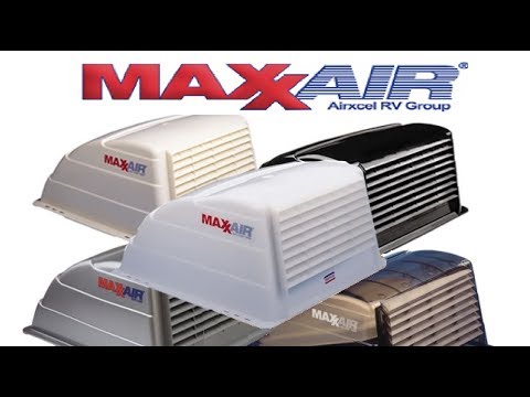 MaxxAir vent cover install DIY for RV's And Motorhomes
