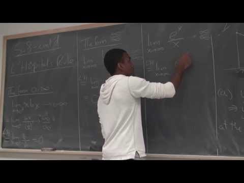 Math 202 Lecture 8 - L'Hôpital's rule part 2 and intro to integration by parts