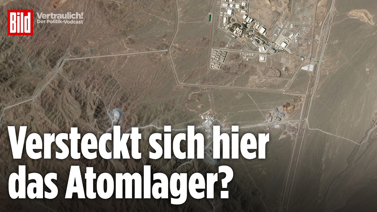 Geheimes Atomlager? Satellitenbilder zeigen Irans rätselhaften „Spitzhackenberg“ | Vertraulich-Clips