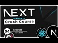 Next.js 13 Crash Course Tutorial #4 - Layouts & Links