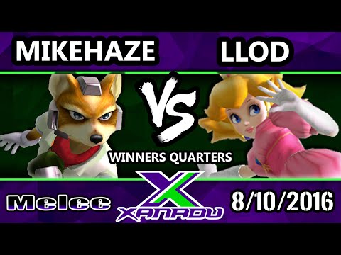 S@X 162 - Amino | MikeHaze (Fox) Vs. lloD (Peach) SSBM Winners Quarters - Smash Melee