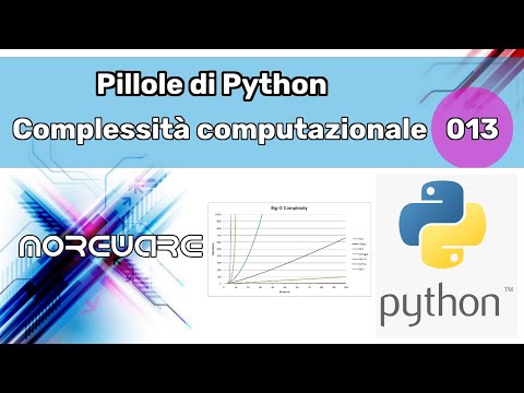 Pillole di Python #013 - Complessità, ricerca lineare e binaria