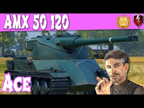 WOT Blitz - Summer Mastery Series - AMX 50 120 3423 dmg 4 kill ACE ||WOT Blitz||