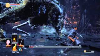 Dark Souls III - Cursed Rotted Greatwood - Pyromancer Boss Kill
