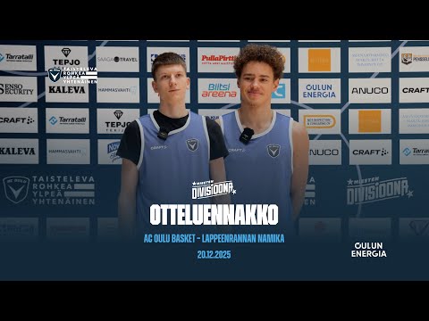 Otteluennakko: AC Oulu Basket - Lappeenrannan Namika 20.12.2025