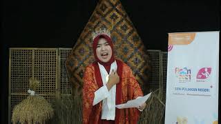 Juara 1 Baca Puisi FLS2N 2021_SMA Tingkat Nasional