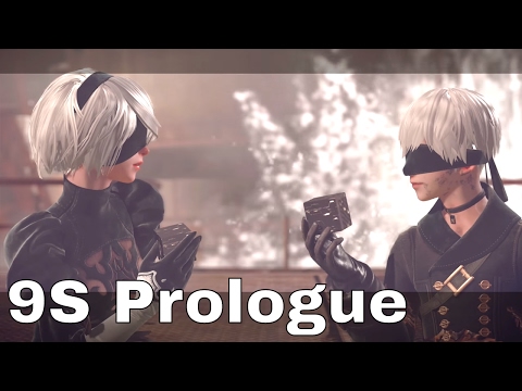 Nier: Automata - Part 15 - 9S Prologue at Abandoned Factory with No Commentary