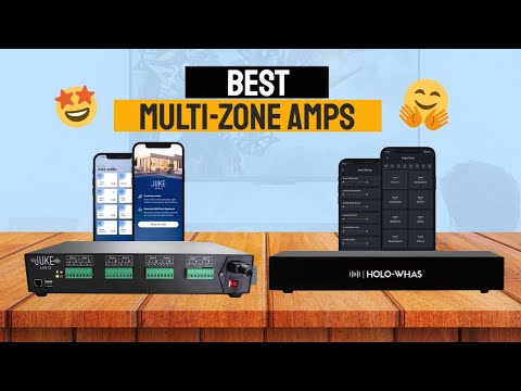 Best Multi-Zone Amplifiers 2025 | Top 5 Multi-Room Audio Amps for Smart Homes