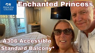 Enchanted Princess  | A306 | Balcony Cabin | Accessible Features*