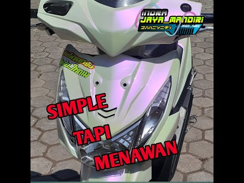 REVIEW RESTORASI BEAT || PUTIH LEMBAYUNG UNGU || Dunia otomotif