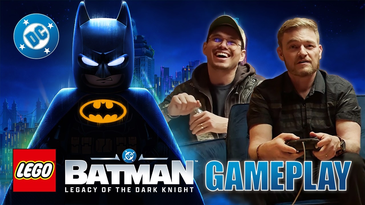 DC Creators REACT to LEGO Batman: Legacy of the Dark Knight 🦇🎮 | DC