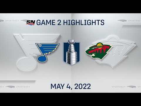 NHL Game 2 Highlights | Blues vs. Wild - May 4, 2022