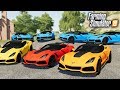 FS19- COPS & ROBBERS! COPS CHASING DOWN ROBBERS IN ZR1 CORVETTES (SUBSCRIBERS VS ME)