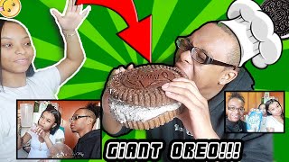 WE ATTEMPTED TO MAKE A GIANT OREO !(GONE RIGHT) *MUST WATCH*