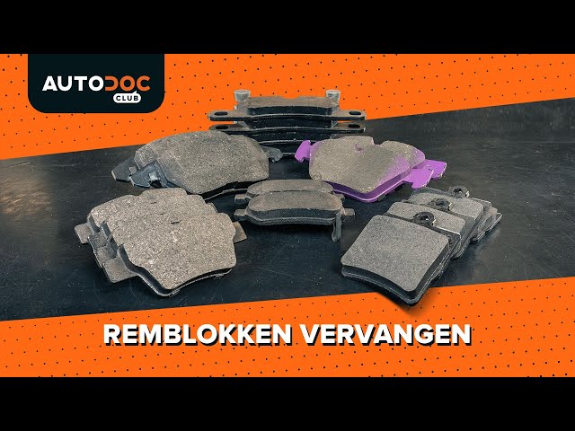 Bekijk een videogids over het Remblokkenset voor schijfrem vervangen op VW K70