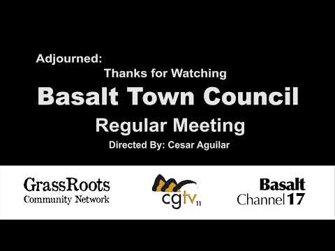 Basalt Council  01/26/2021