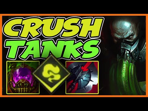 This is how I press my lead vs TANKS [Urgot vs Malphite] - League of Legends