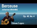 Berceuse, Op. 49, No. 4 (J. Brahms)