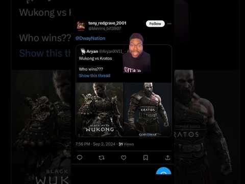 Wukong Vs Kratos #shorts #meme
