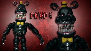 FNaF 4 | Nightmare Posable Figure Polymer Clay Tutorial | Porcelana Fría