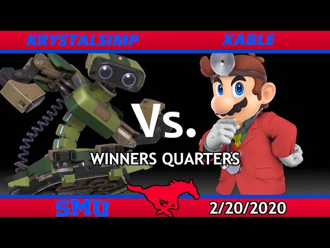 SMU Ultimate Weekly 4 - Krystalsimp (R.O.B) Vs. Xable (Dr. Mario) Winners Quarter Finals