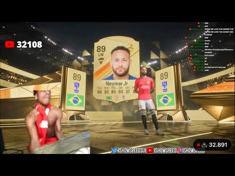 Speed packs Neymar and Breaks his $10.000 PC 😂…
