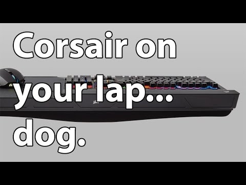 Corsair Lapdog Gaming Control Center Review - Game Comfortably From Your Couch!