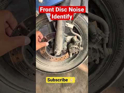Suzuki Access125 Front Disc Noise Problem #access125bs6 #suzukiaccess125bs6