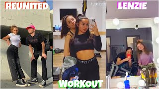 MADDIE AND CAM REUNITE, LENZIE FILMING AND WORKOUT SESSION! | KFZ MNZ