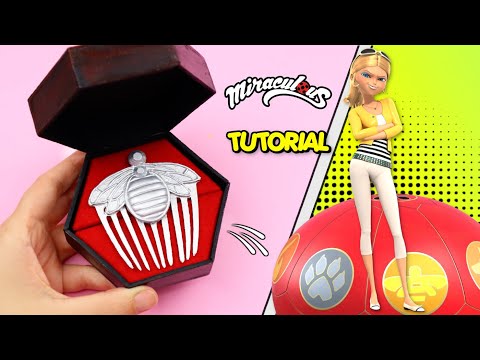 DIY Miraculous Ladybug | How to make Chloé BEE Miraculous - BEE COMB Miraculous crafts