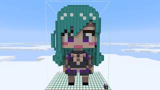 Yakumo Beni make in Minecraft