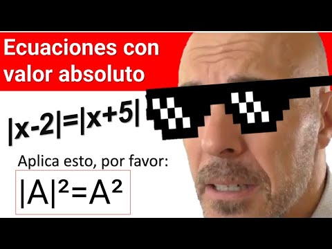 CÓMO RESOLVER ECUACIONES CON VALOR ABSOLUTO