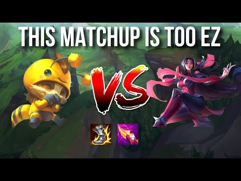 How to 1v2 double kill in challenger! [Teemo vs Irelia]