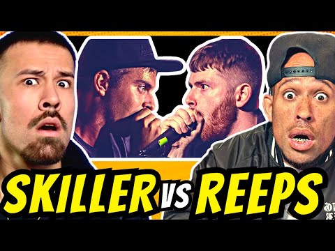 SKILLER vs REEPS ONE (Fantasy Battle) REACTION with @BlackPegasusRaps