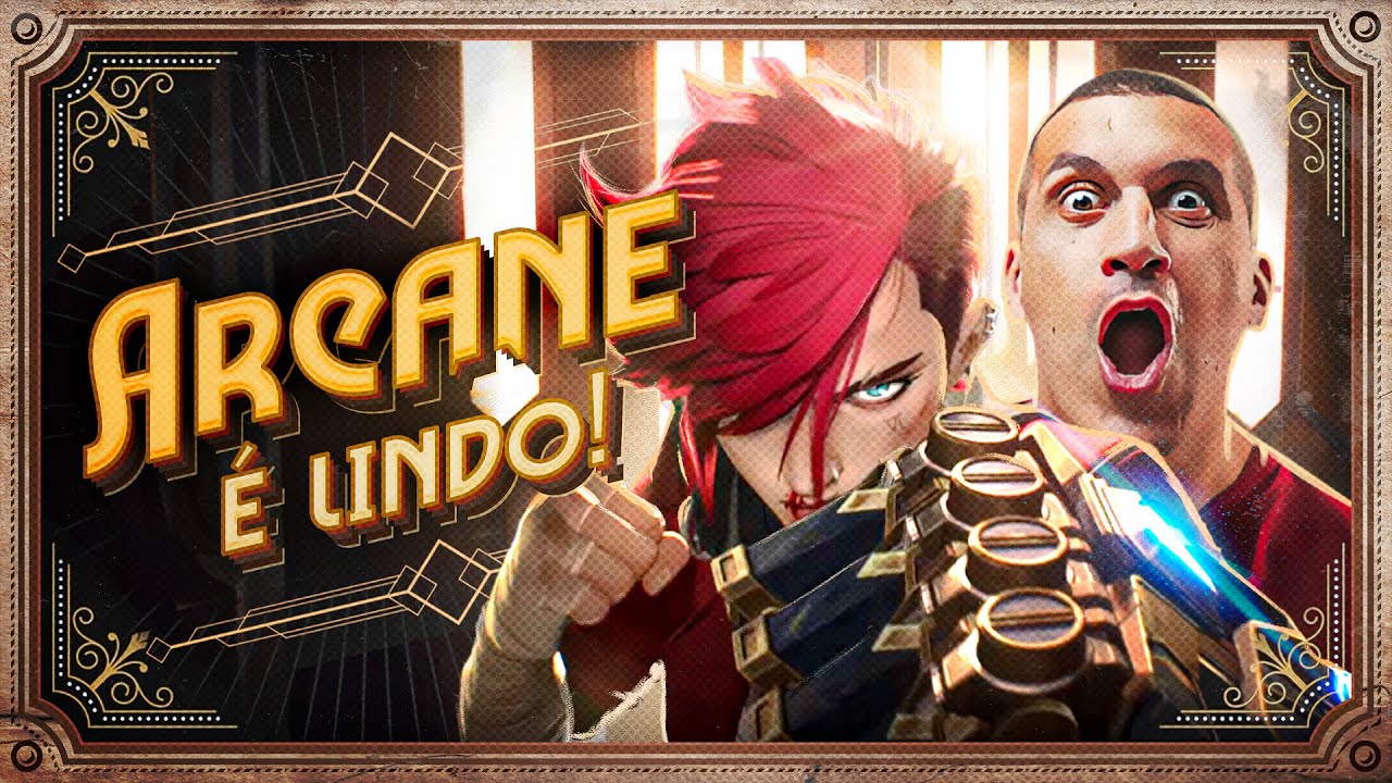 A arte de ARCANE - Uma das melhores animações da história! | Gaveta