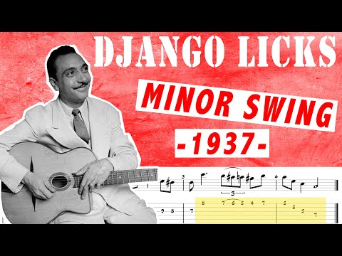 Django Licks - Minor Swing | Gypsy Jazz Hangouts