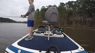 preview picture of video 'Skeeter 21i with Yamaha 300 HPDI Toledo Bend Reservoir'