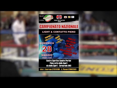 23° match Ring n° 1 Palazzo Lorenzo vs Biolcati Nicolo' CAMPIONATI NAZIONALI WBFC 2023
