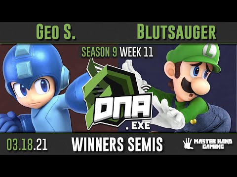 DNA.EXE S9:W11 - Geo S. (Mega Man) Vs. Blutsauger (Luigi) - W Semifinals