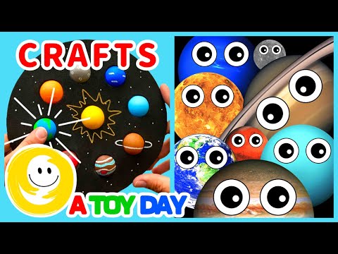 Planets Crafts for BABY best Compilation | Mercury Venus Earth Mars Jupiter Saturn Uranus Neptune
