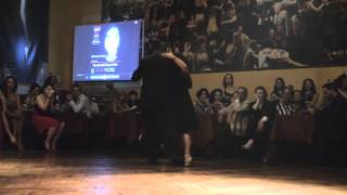 Graciela Gonzalez y Leo Ortiz en el  Parakultural (Roma Tango Festival)