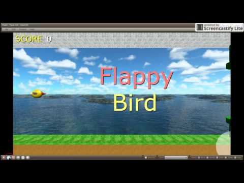 Our First Game - Flappy Bird Style Game!