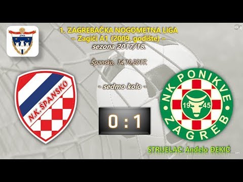 NK Špansko - NK Ponikve (0-1), zagići A1, Zagrebačka liga 2017/18. - 14.10.2017.