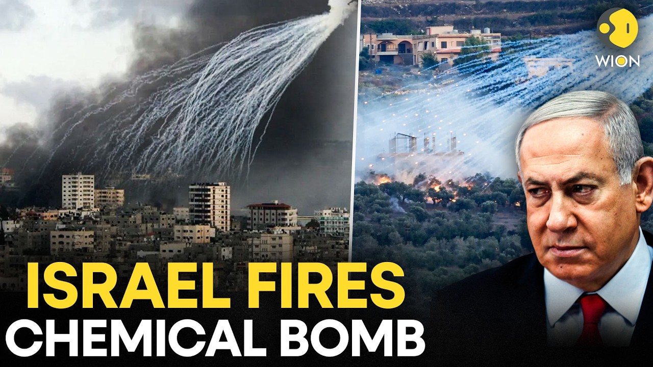 Israel Fires White Phosphorus, The Deadly Weapon That Burns Flesh | Israel Lebanon War | Originas