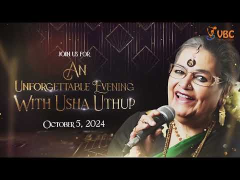 The Queen of Indian Pop Usha Uthup Live in Plano 2024